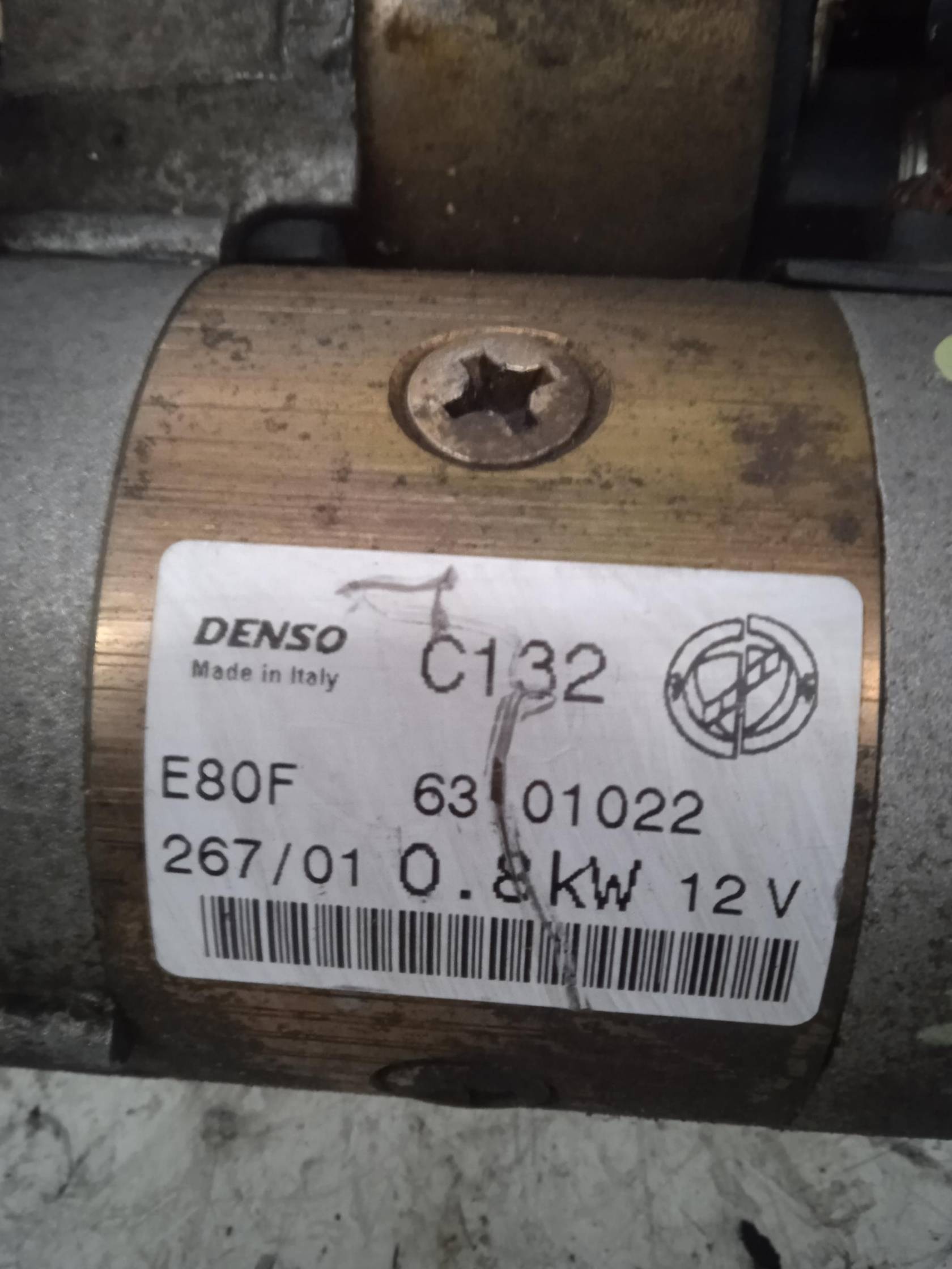 Motorino avviamento